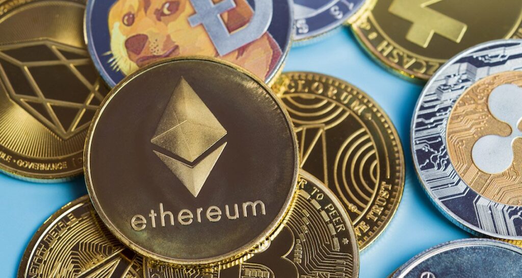 Ethereum XRP and Dogecoin