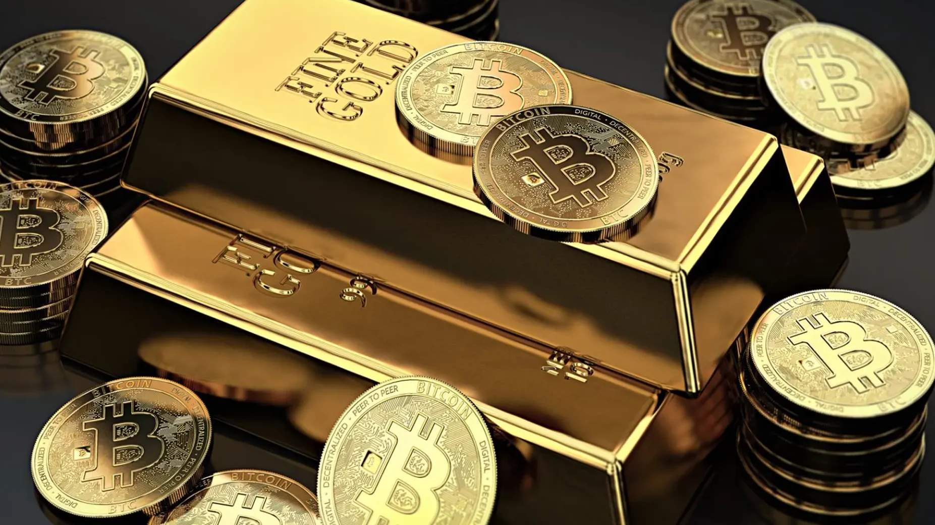 Funding Bitcoin with Old Gold