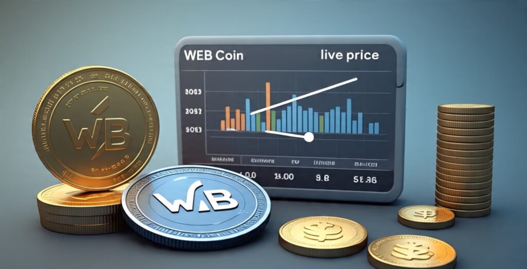 WEB Coin live price