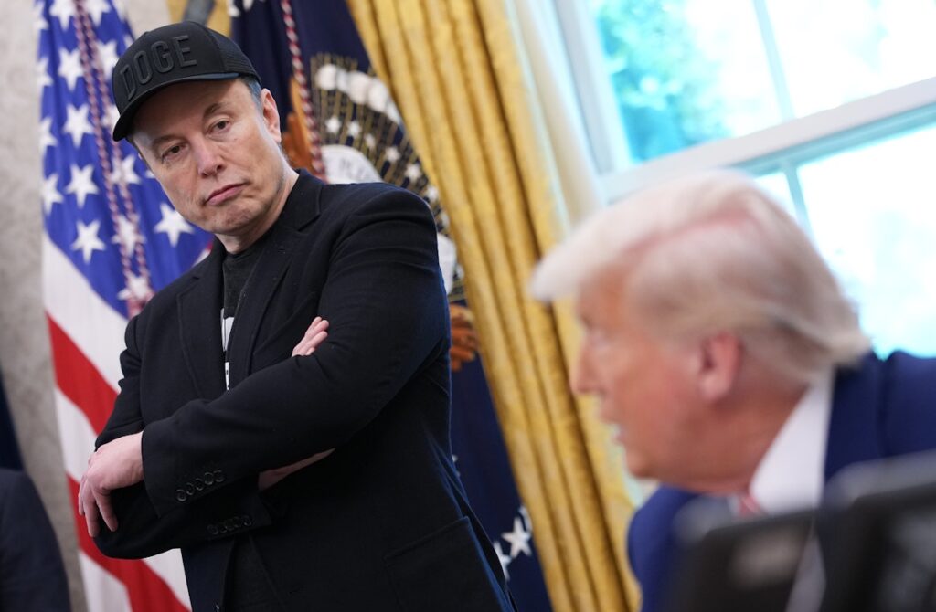 Trump Musk Bitcoin feud